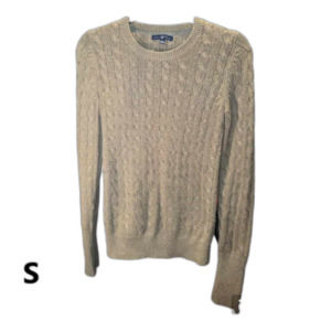 Women's brown Sweater Knotted Top Winter Attire size small gap